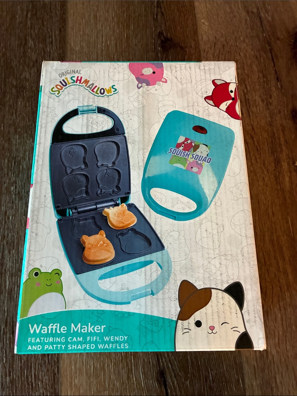 Squishmallow Characters Pancake Style Waffle Maker. Brand New